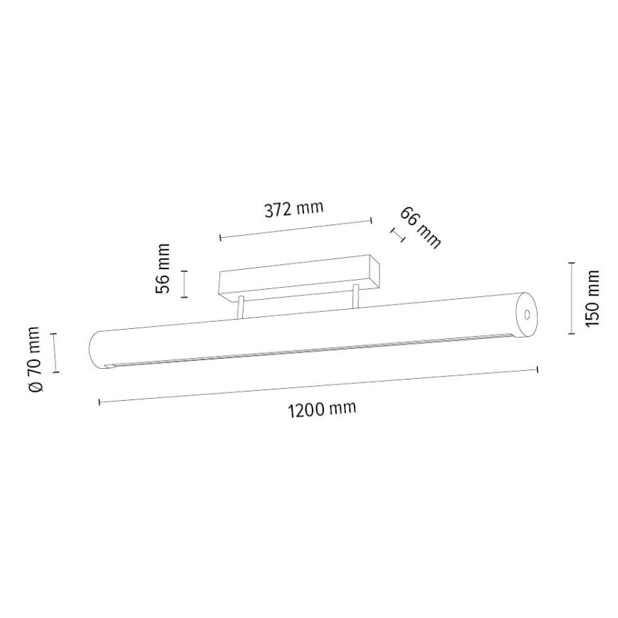 Iluminação de teto LED com regulação CONOR LED/34,5W/230V carvalho – FSC certificado