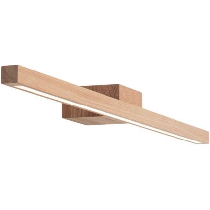 Iluminação de espelho de casa de banho LED AQUAVIVA LED/12W/230V 80 cm IP44 carvalho – FSC certificado