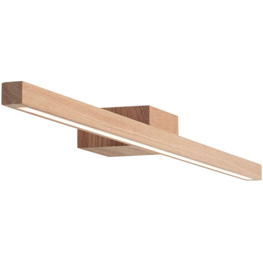 Iluminação de espelho de casa de banho LED AQUAVIVA LED/12W/230V 80 cm IP44 carvalho – FSC certificado