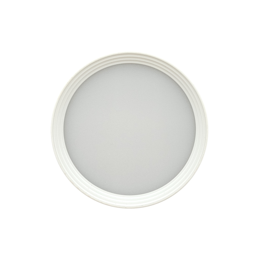 Spot LED/5W/230V 3000/4000/6400K Ø 7,5 cm branco