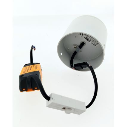 Spot LED/5W/230V 3000/4000/6400K Ø 7,5 cm branco