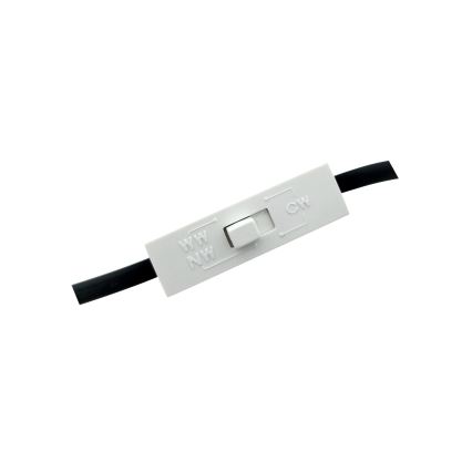 Spot LED embutido/5W/230V 3000/4000/6400K 7,5x7,5 cm preto