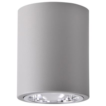 Spot LED RGBW dimabil JUPITER 1xE27/6,5W/230V 2700-6500K Wi-Fi d. 9,8 cm cinza