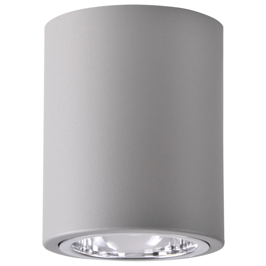 Spot LED RGBW dimabil JUPITER 1xE27/6,5W/230V 2700-6500K Wi-Fi d. 9,8 cm cinza