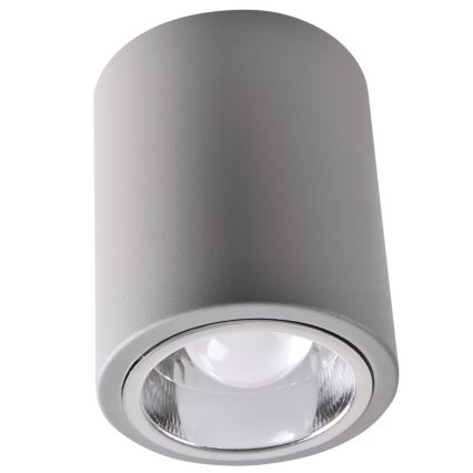 Spot LED RGBW dimabil JUPITER 1xE27/6,5W/230V 2700-6500K Wi-Fi d. 9,8 cm cinza