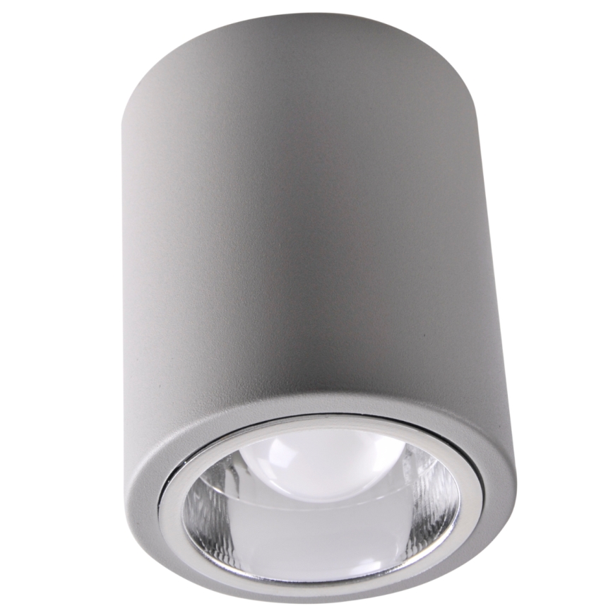 Spot LED RGBW dimabil JUPITER 1xE27/6,5W/230V 2700-6500K Wi-Fi d. 9,8 cm cinza