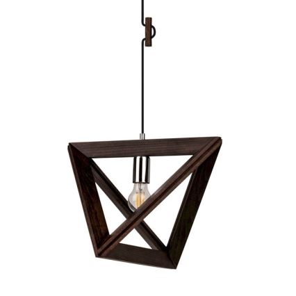 Candelabro suspenso TRIGONON 1xE27/60W/230V faia - certificado por FSC