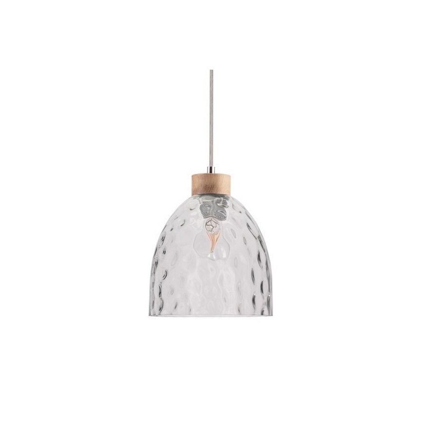 Candelabro suspenso ALESSANDRO 1xE27/60W/230V carvalho - certificado por FSC