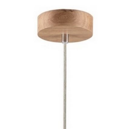Candelabro suspenso ALESSANDRO 1xE27/60W/230V carvalho - certificado por FSC