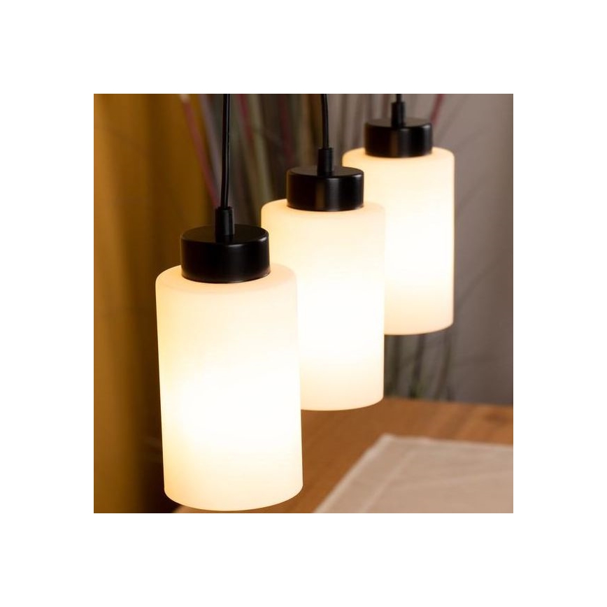 Candelabro suspenso BOSCO 3xE27/60W/230V - certificado por FSC