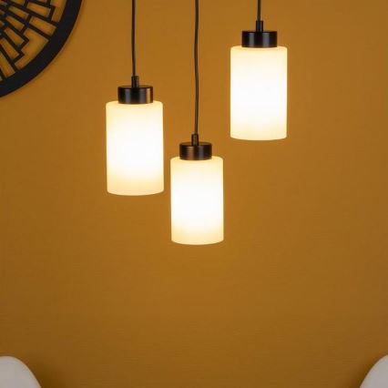 Candelabro suspenso BOSCO 3xE27/60W/230V - certificado por FSC