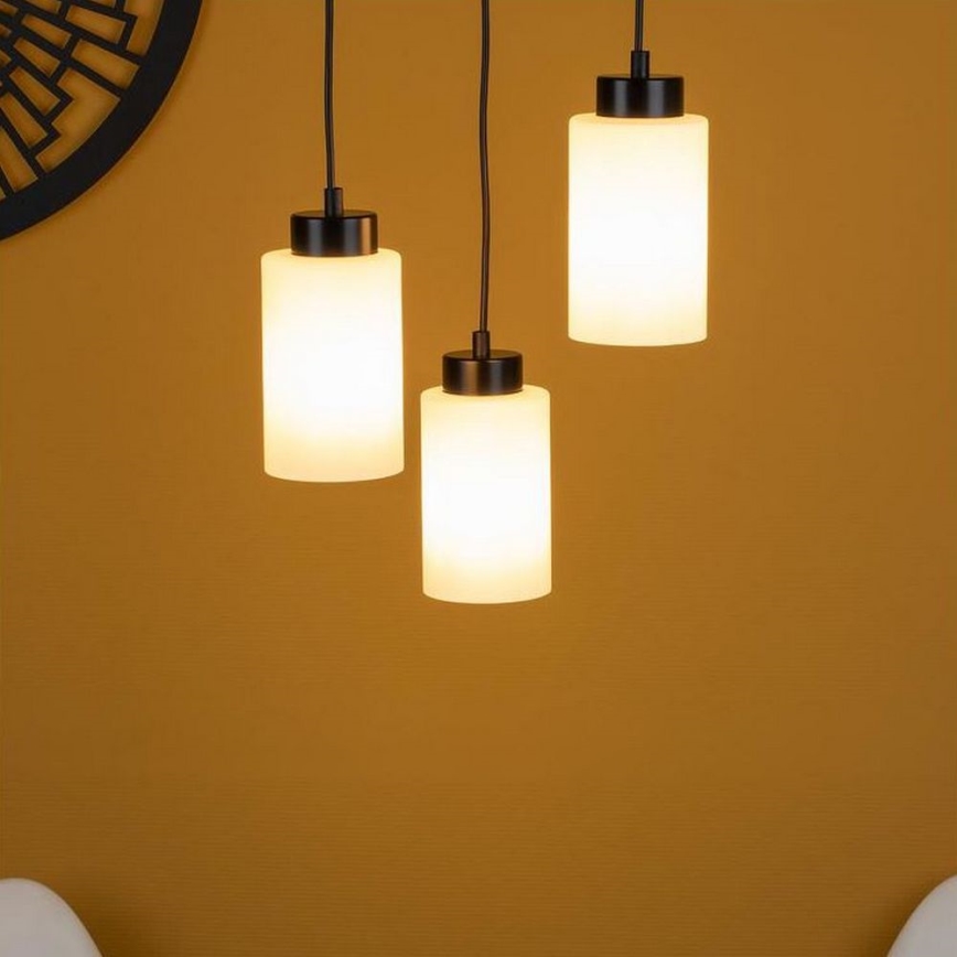 Candelabro suspenso BOSCO 3xE27/60W/230V - certificado por FSC