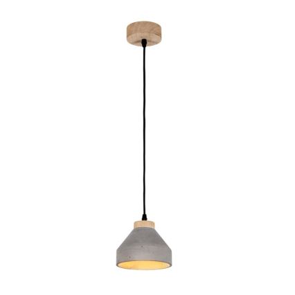 Candeeiro suspenso TRISTAN 1xE14/40W/230V carvalho