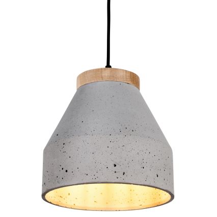 Candeeiro suspenso TRISTAN 1xE14/40W/230V carvalho