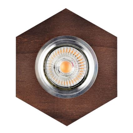 Foco de encastrar LED VITAR 1xGU10/5W/230V CRI 90 faia – FSC certificado