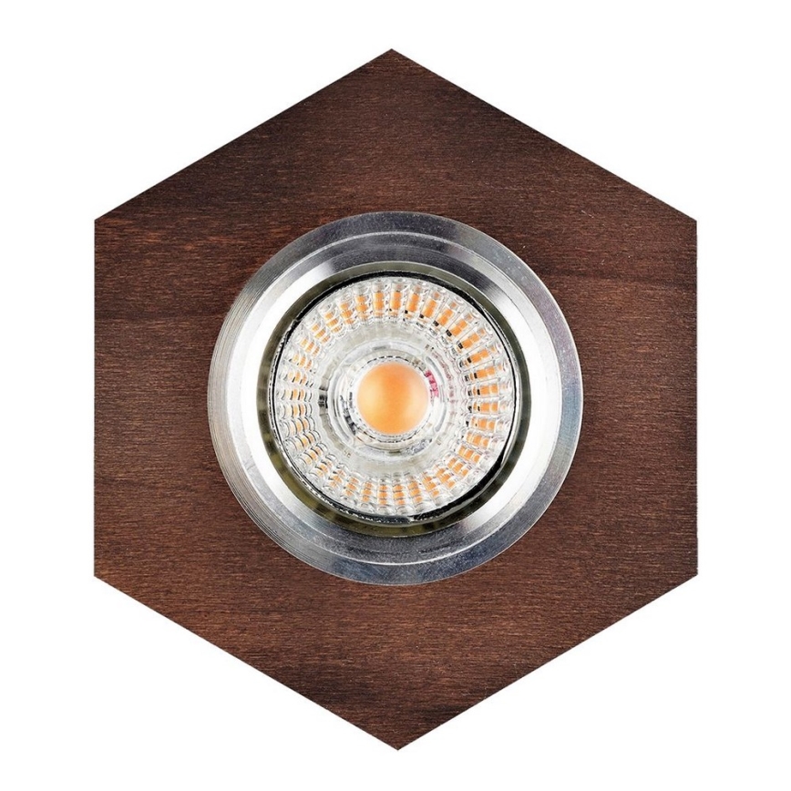 Foco de encastrar LED VITAR 1xGU10/5W/230V CRI 90 faia – FSC certificado