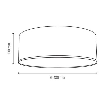 Iluminação de teto LED JOSEFINA LED/30W/230V – FSC certificado