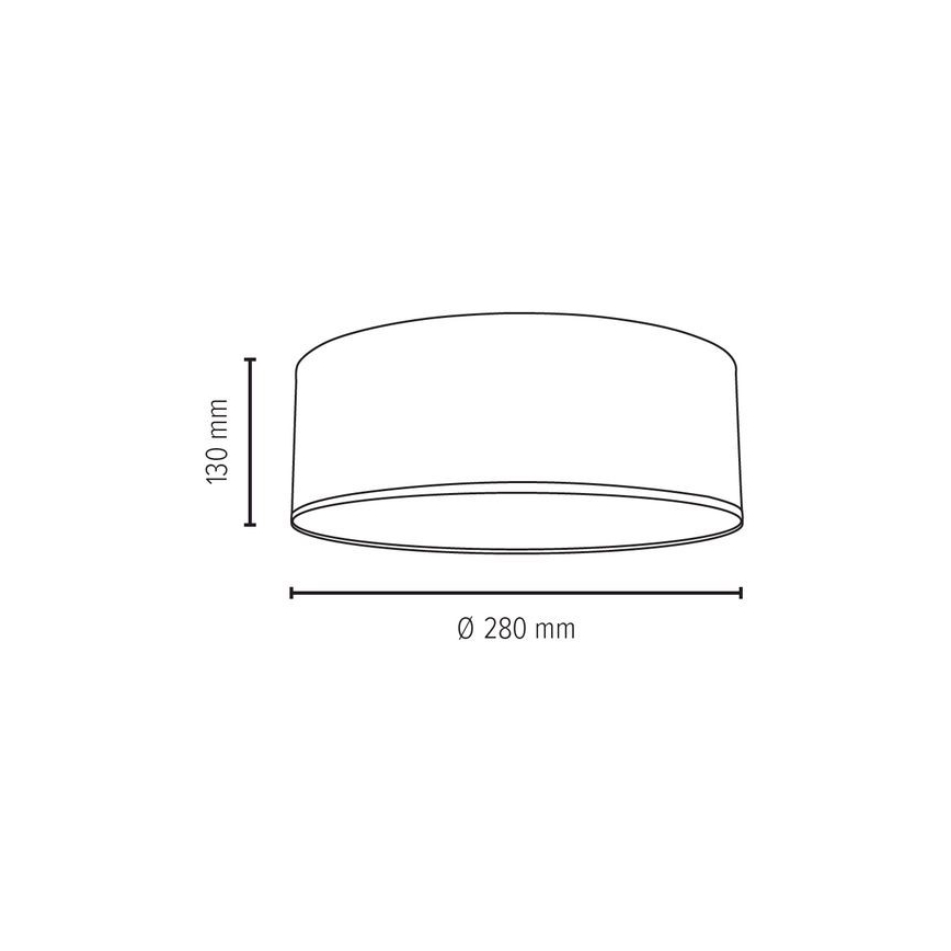 Iluminação de teto JOSEFINA 2xE27/25W/230V - certificado por FSC