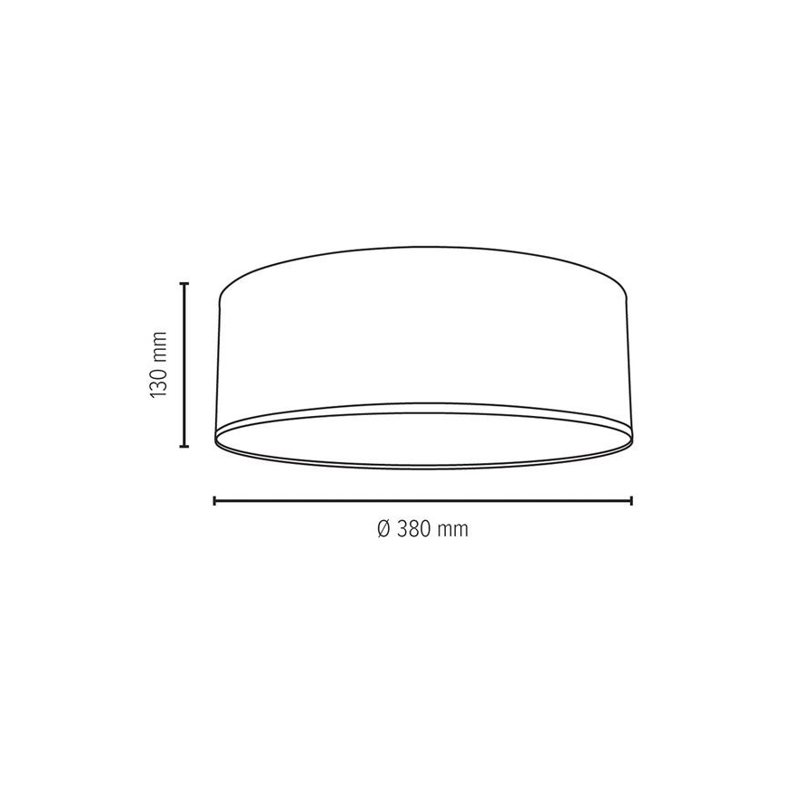 Iluminação de teto JOSEFINA 3xE27/25W/230V - certificado por FSC