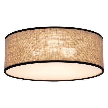 Luminária de teto NEGRO 3xE27/25W/230V 38 cm