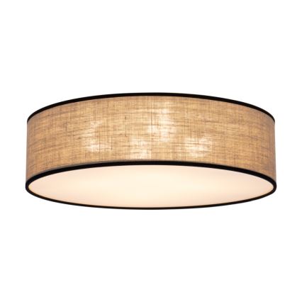 Iluminação de teto NEGRO 4xE27/25W/230V 48 cm - certificado por FSC