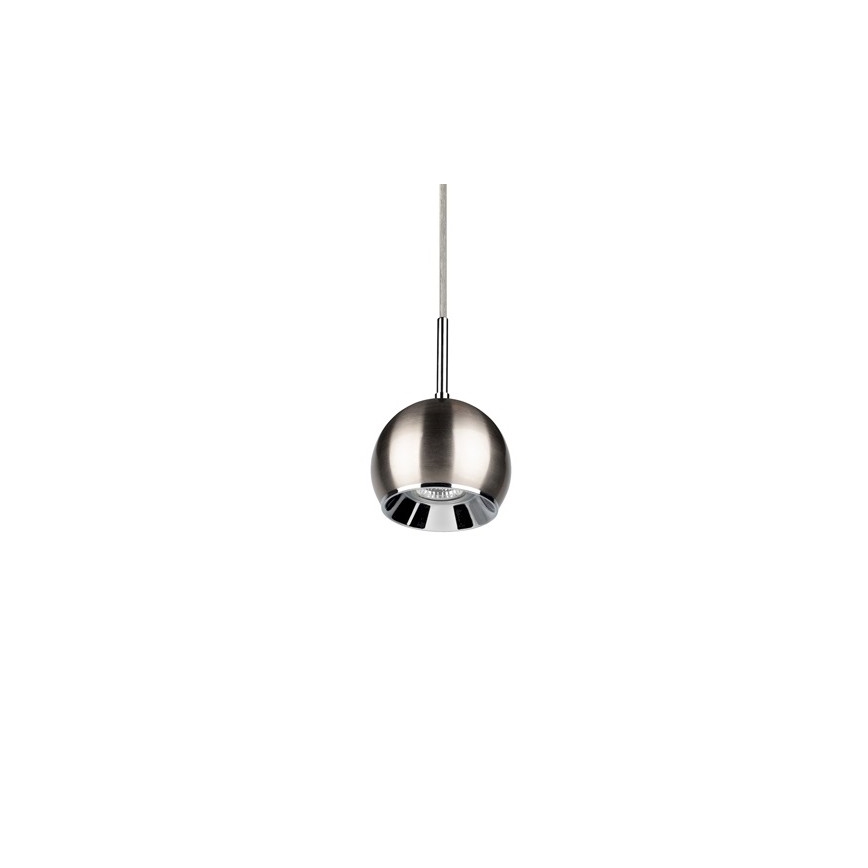 Candelabro suspenso LED BALL WOOD 1xGU10/5W/230V carvalho mate - certificado por FSC