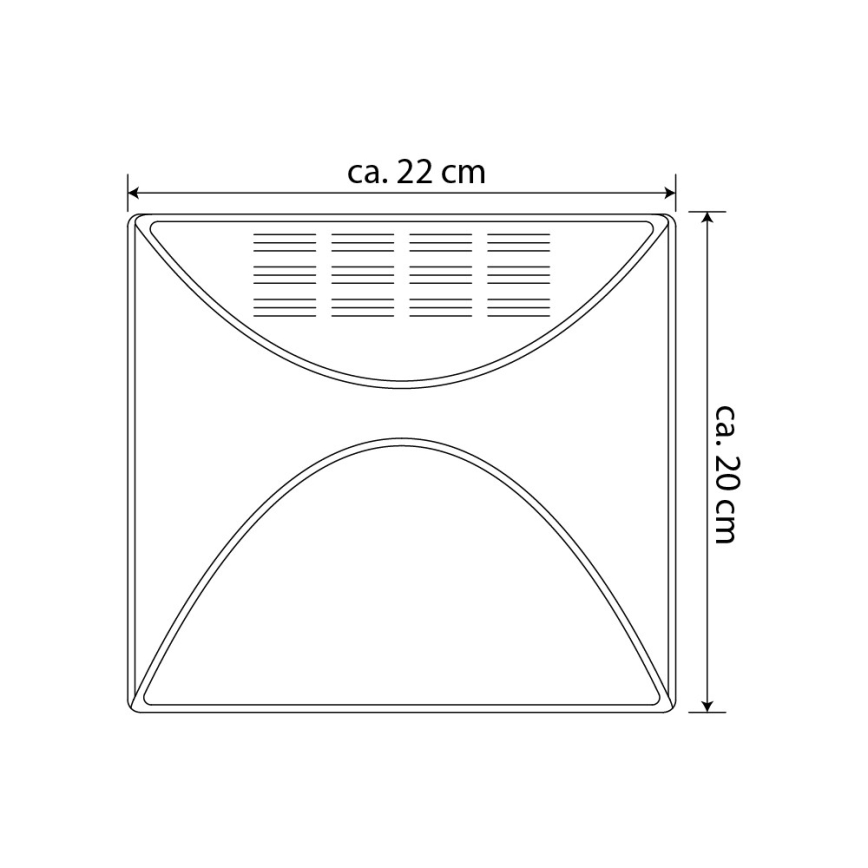 Número de casa solar LED LED/3x0,1W/2,4V 1200 mAh IP44