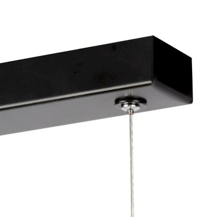 Candeeiro suspenso LED com regulação LUCAS LED/25,5W/230V pinho