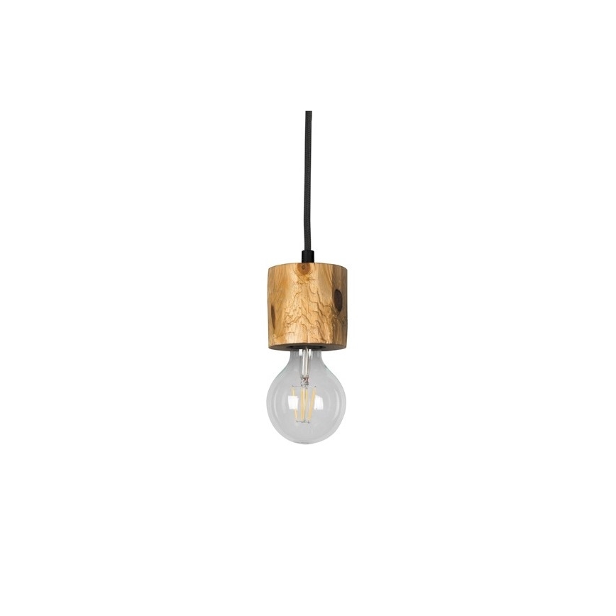 Candelabro suspenso PINO 1xE27/60W/230V pinho - certificado por FSC