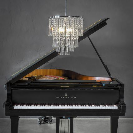 Candeeiro suspenso LUXORIA 6xG9/28W/230V
