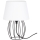 Spot-Light - Candeeiro de mesa MANGOO 1xE27/40W/230V branco/preto
