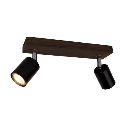 Foco de teto MANARA  2xGU10/5W/230V pinho - certificado por FSC
