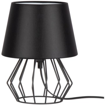 Spot-Light - Lâmpada de mesa MANGOO 1xE27/40W/230V preta