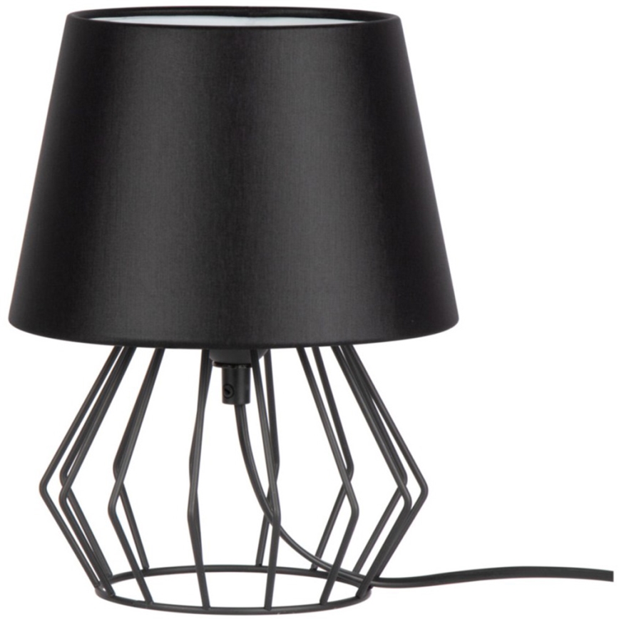 Spot-Light - Lâmpada de mesa MANGOO 1xE27/40W/230V preta