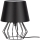 Spot-Light - Lâmpada de mesa MANGOO 1xE27/40W/230V preta