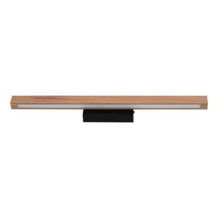 Iluminação de parede para casa de banho LED AQUAVIVA LED/12W/230V 80 cm IP44 carvalho