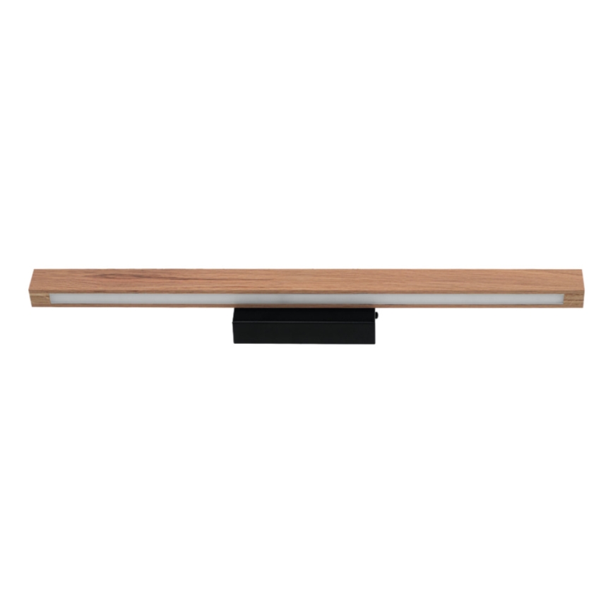 Iluminação de parede para casa de banho LED AQUAVIVA LED/12W/230V 80 cm IP44 carvalho