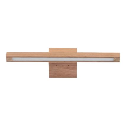 Iluminação de espelho de casa de banho LED AQUAVIVA LED/6W/230V 40 cm IP44 carvalho – FSC certificado
