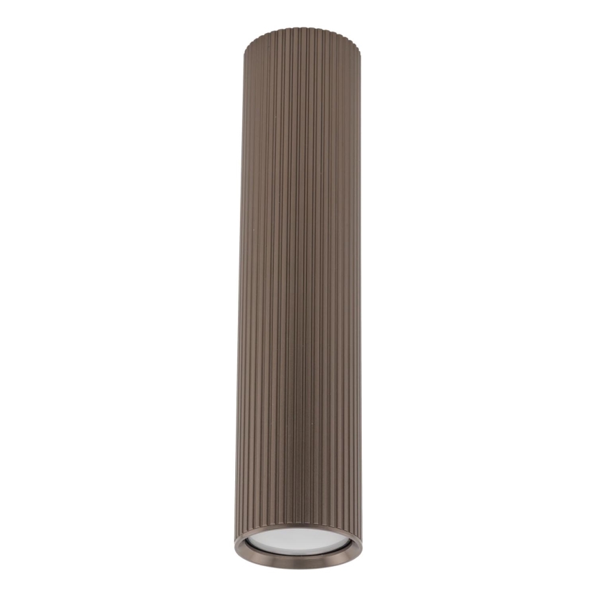 Spot orientável TUNE L 1xGU10/10W/230V 24 cm castanho