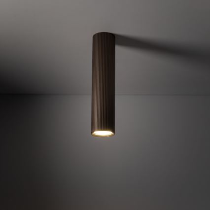 Spot orientável TUNE L 1xGU10/10W/230V 24 cm castanho