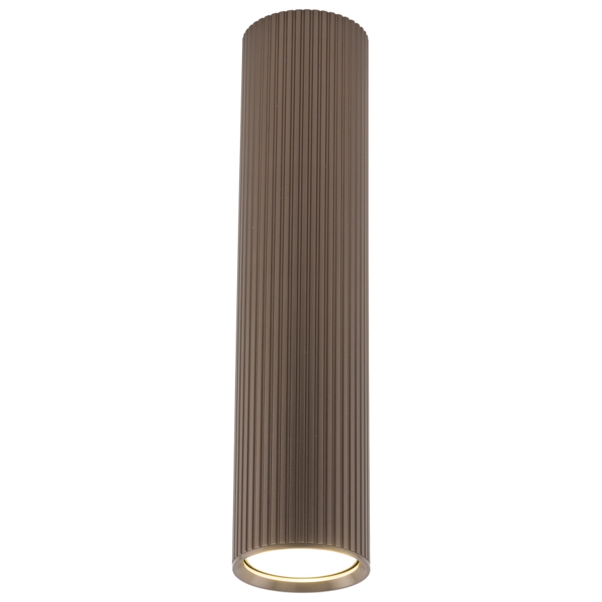 Spot orientável TUNE L 1xGU10/10W/230V 24 cm castanho