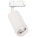 Spot para sistema de trilho monofásico PIPE 1xGU10/10W/230V branco