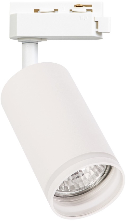 Spot para sistema de trilho monofásico PIPE 1xGU10/10W/230V branco