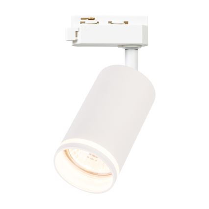 Spot para sistema de trilho monofásico PIPE 1xGU10/10W/230V branco