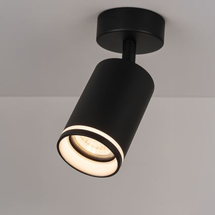 Spot PIPE 1xGU10/10W/230V preto