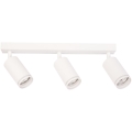 Spot PIPE 3x GU10/10W/230V branco