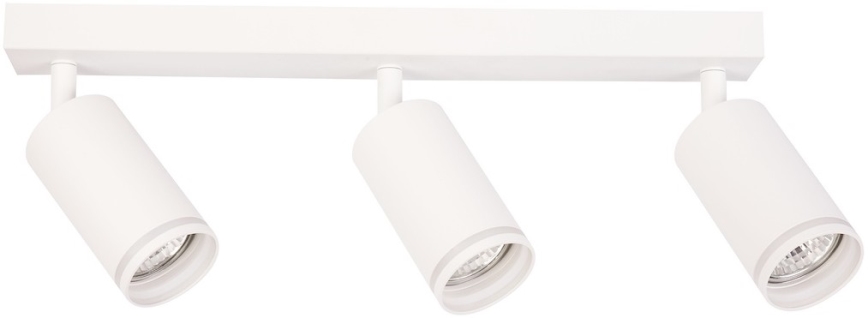 Spot PIPE 3x GU10/10W/230V branco