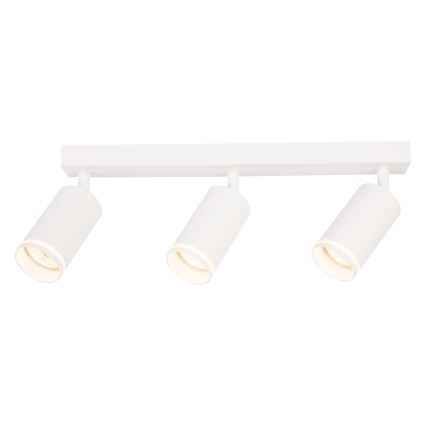 Spot PIPE 3x GU10/10W/230V branco