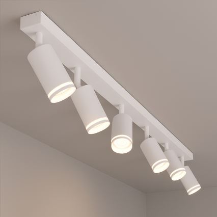 Spot PIPE 6xGU10/10W/230V branco