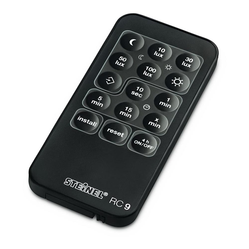 STEINEL 007638 - Controlo remoto RC9 para sensor iHF3D